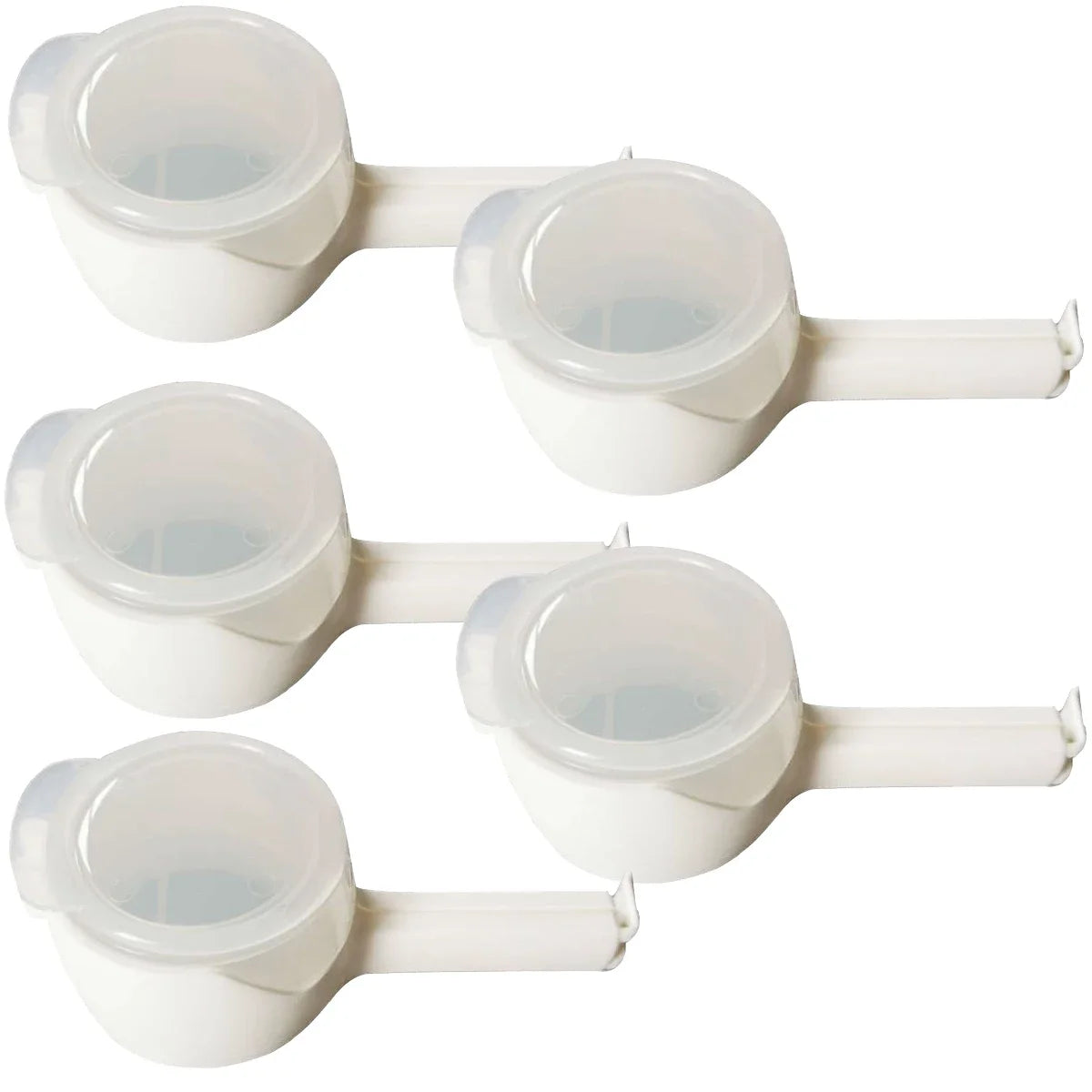 5PCS Food Bag Sealing Clips with Pour Spout