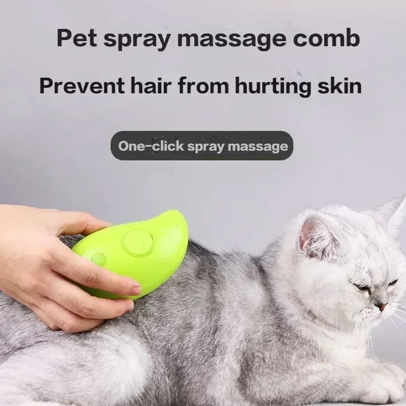3 In 1 Cat Steam Brush