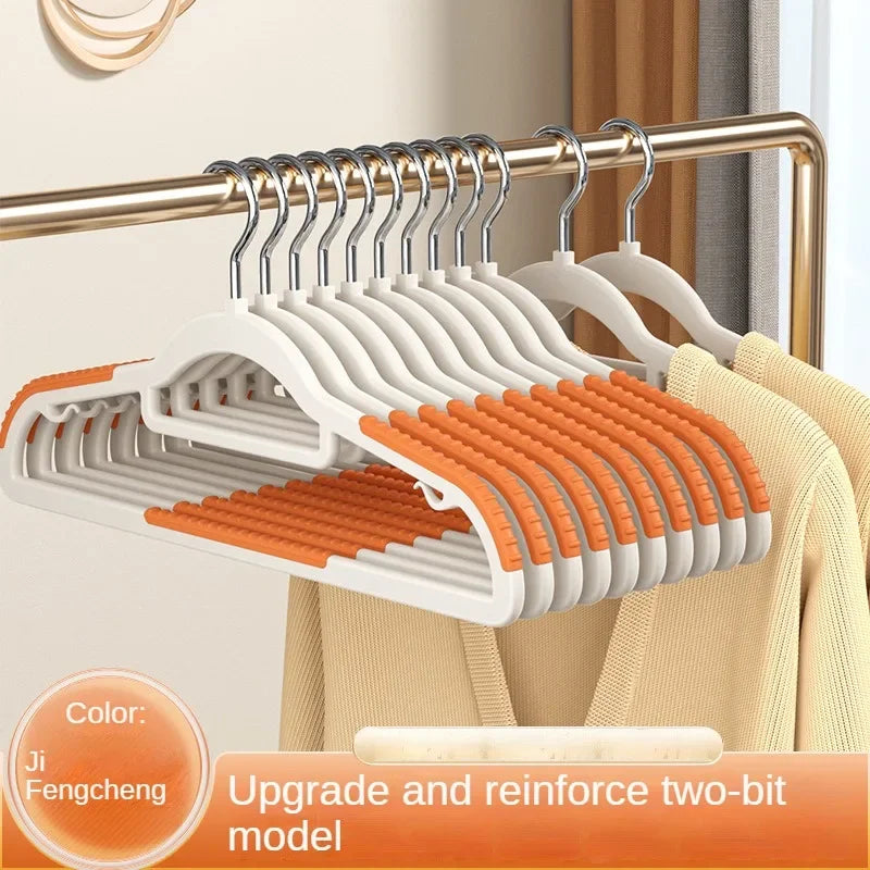 10pcs Non-Slip Metal Hangers