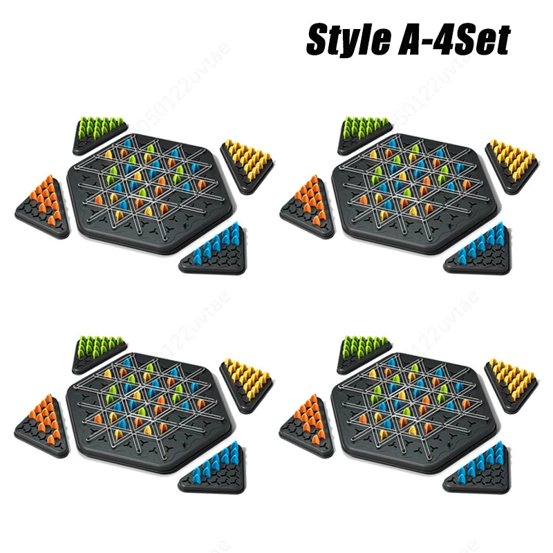 Geometry Chain Chess Puzzle
