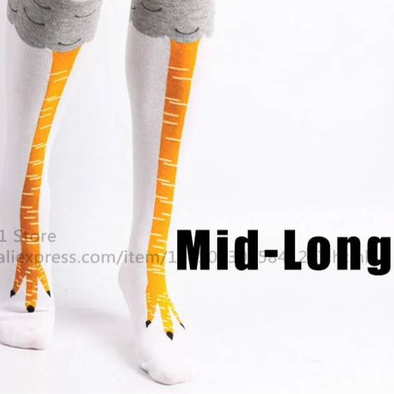Funny Chicken Legs Socks