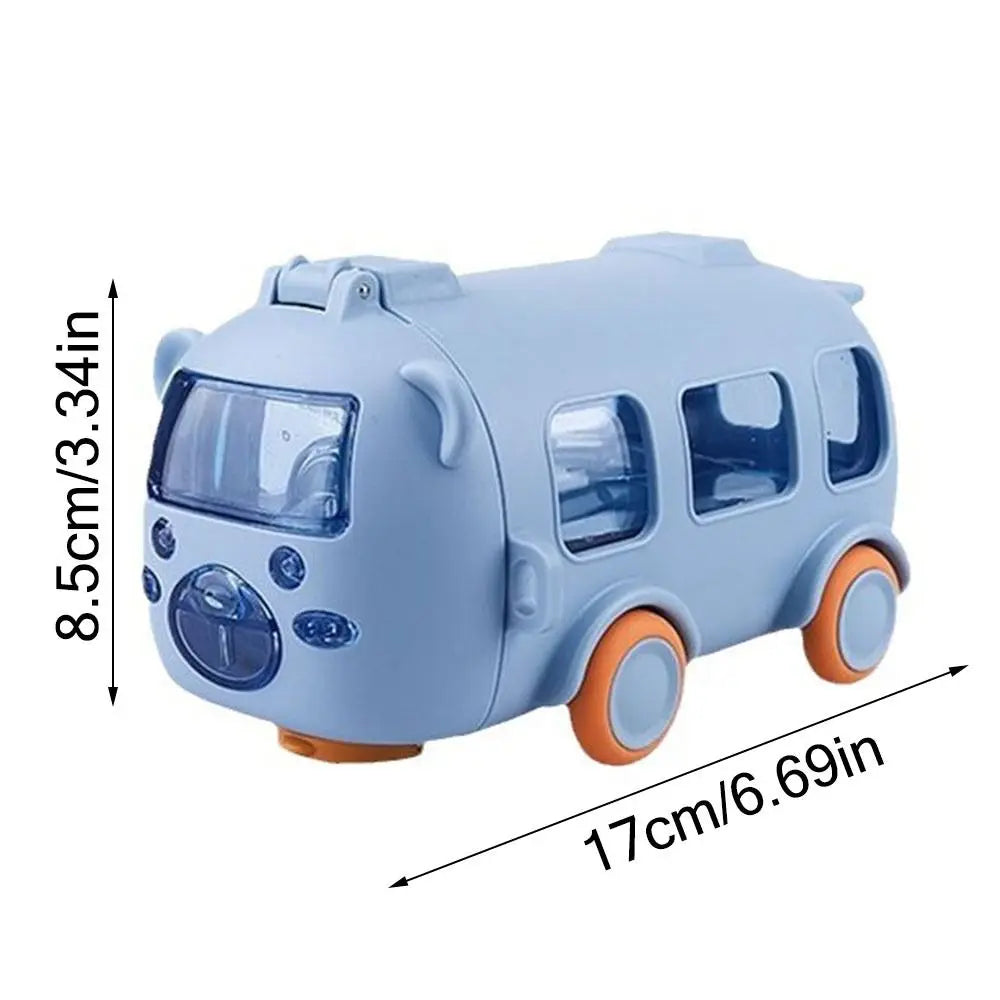 Cartoon Bus Straw Cup