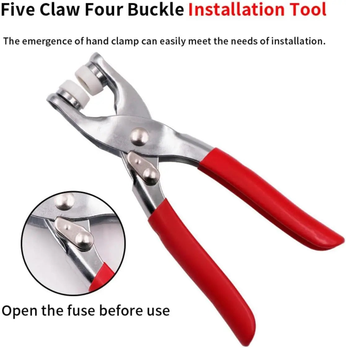 Five Claw Buckle Clamp Set