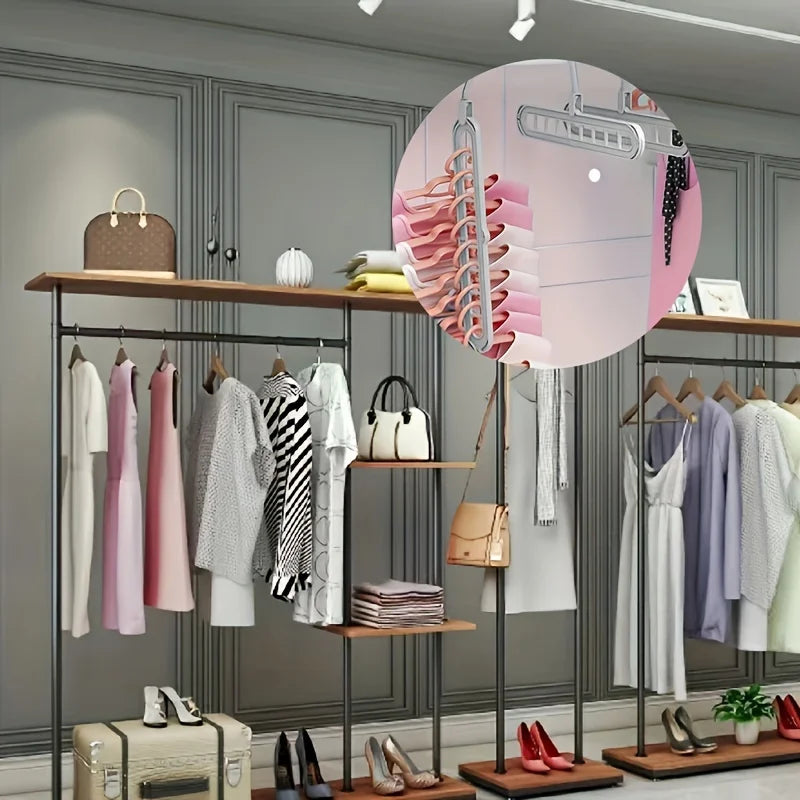 3pcs Multi-Hole Clothes Hangers 🧥