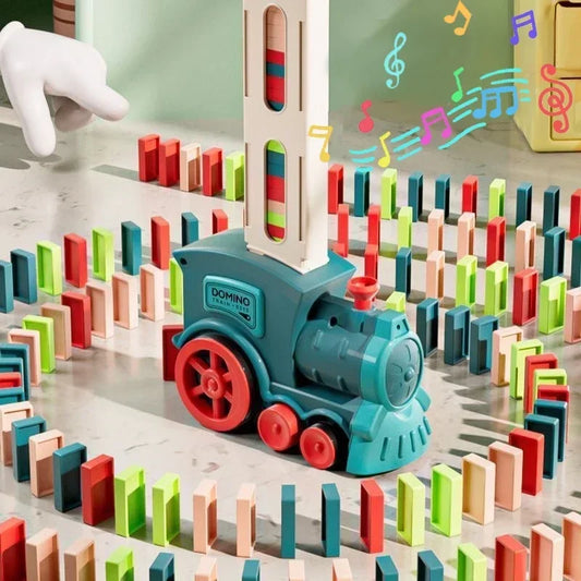 Automatic Laying Domino Train