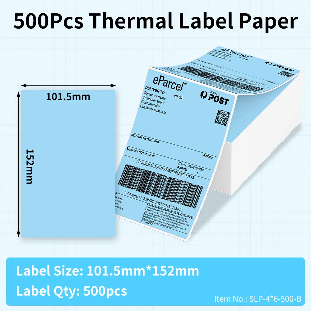 Phomemo 4x6 Thermal Shipping Labels