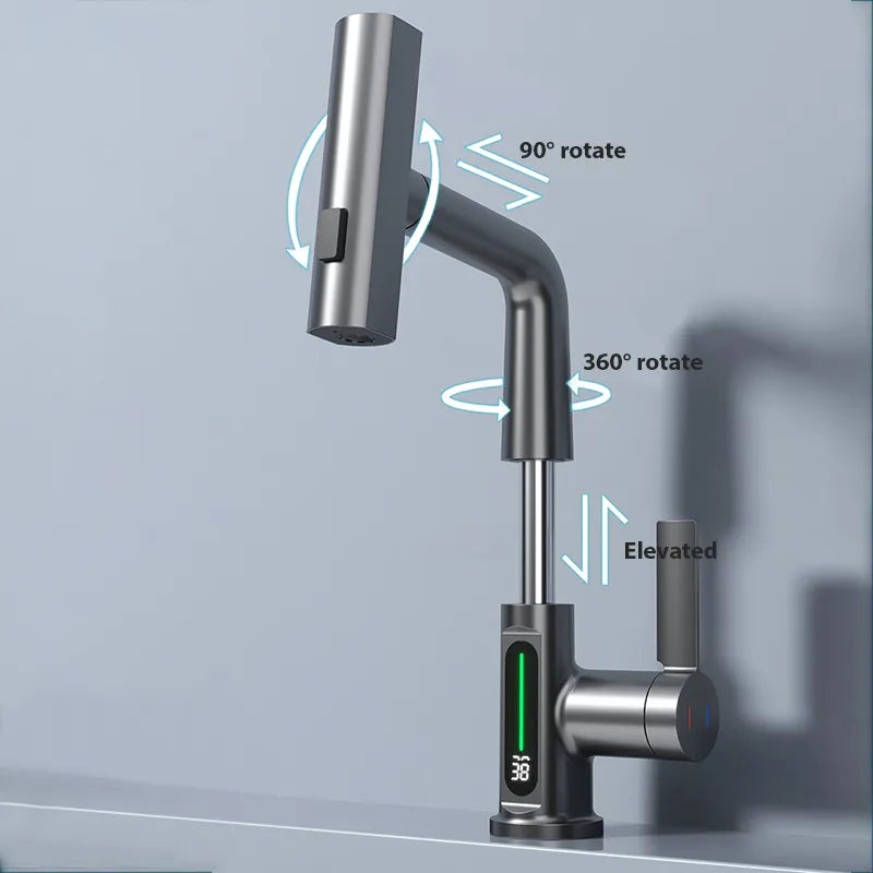 Digital Display Faucet