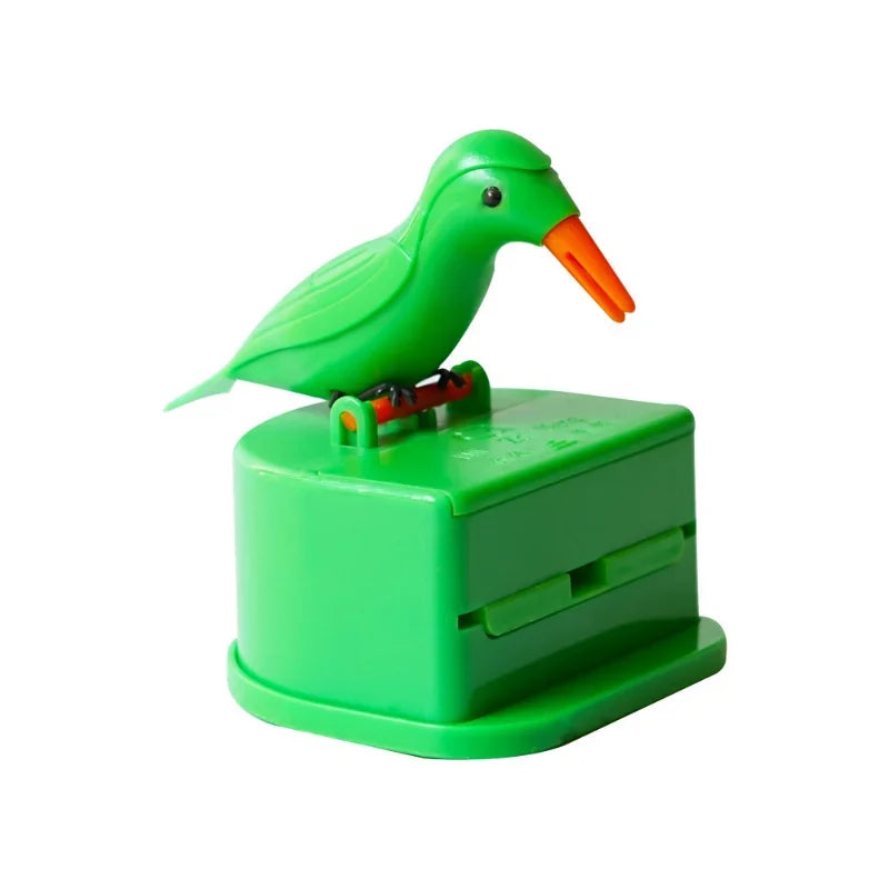 Automatic Small Bird Toothpick Container