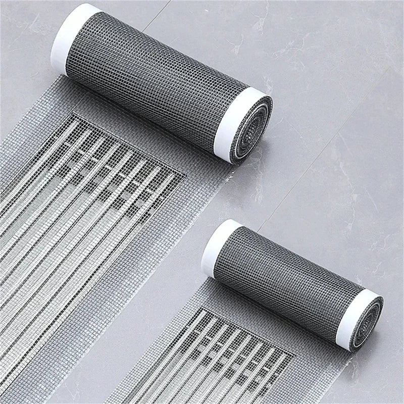 Cuttable Shower Drain Hair Catcher