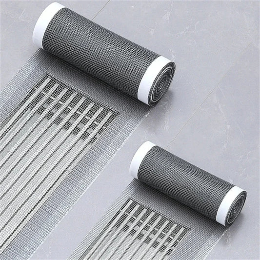 Cuttable Shower Drain Hair Catcher