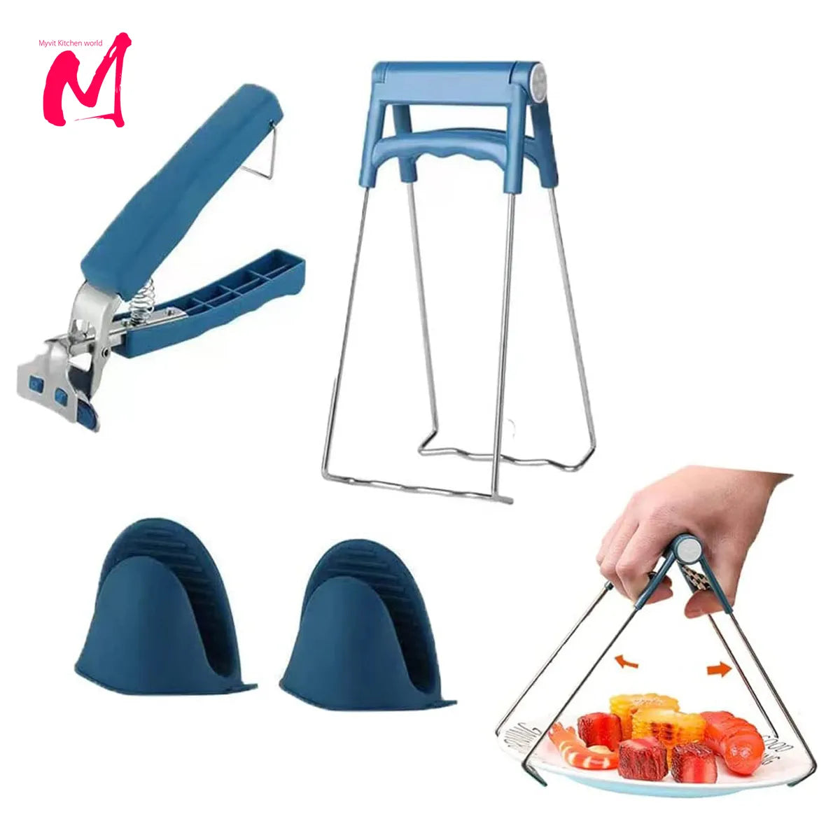 4PCS Bowl Clip Gripper