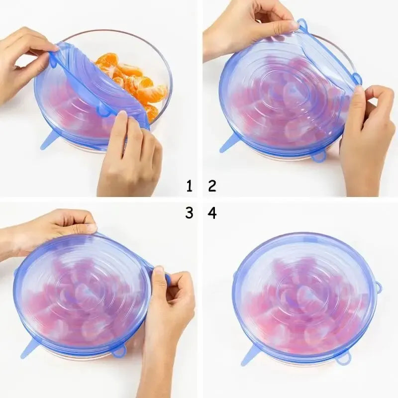 6pcs Bowl & Fruit Lid Set