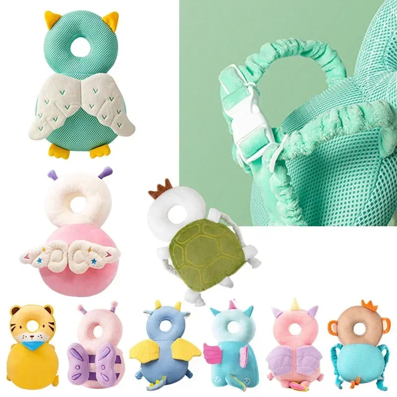 Baby anti-fall headrest