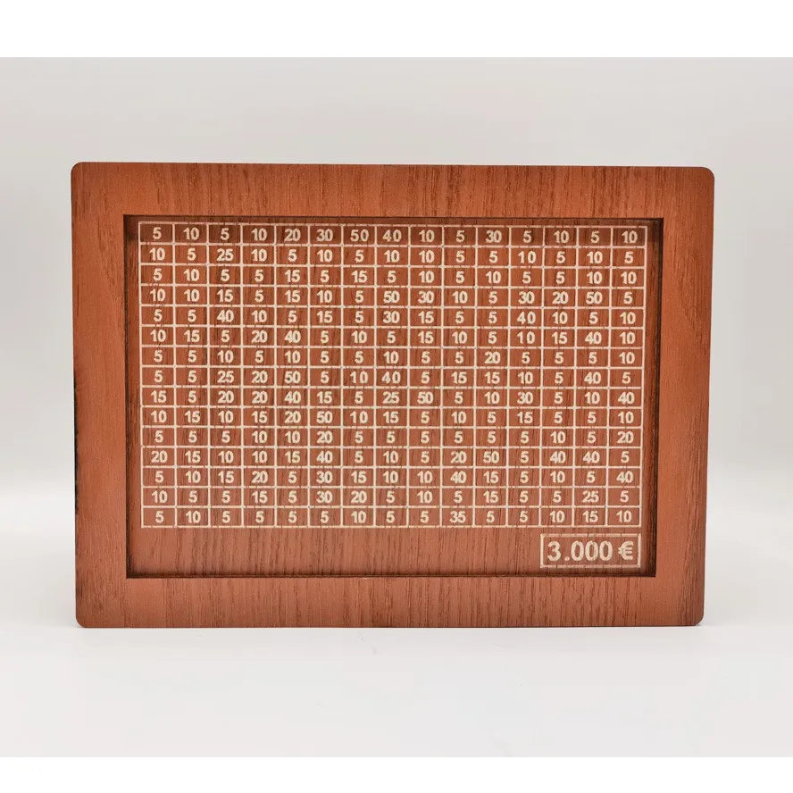Wooden PiggyBanks-EURO