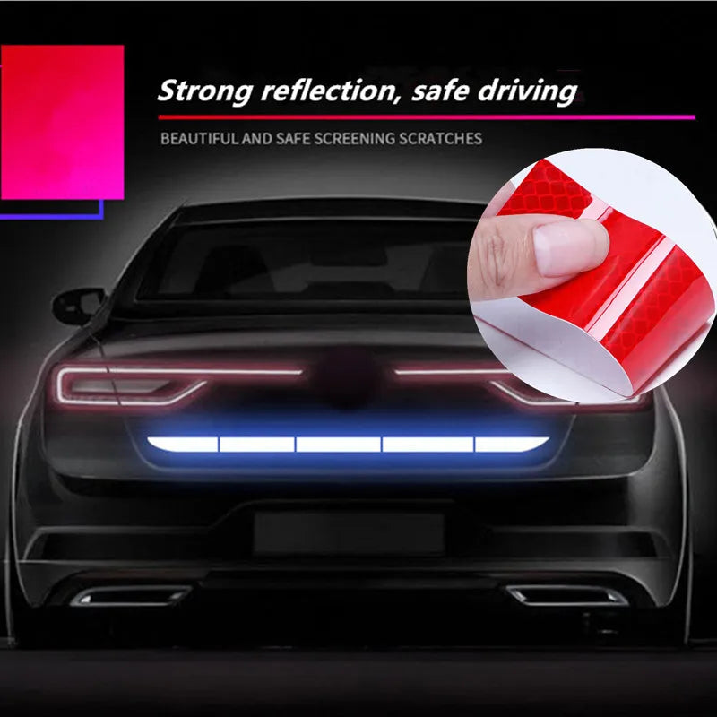Car Wheel Hub Reflective Stripes