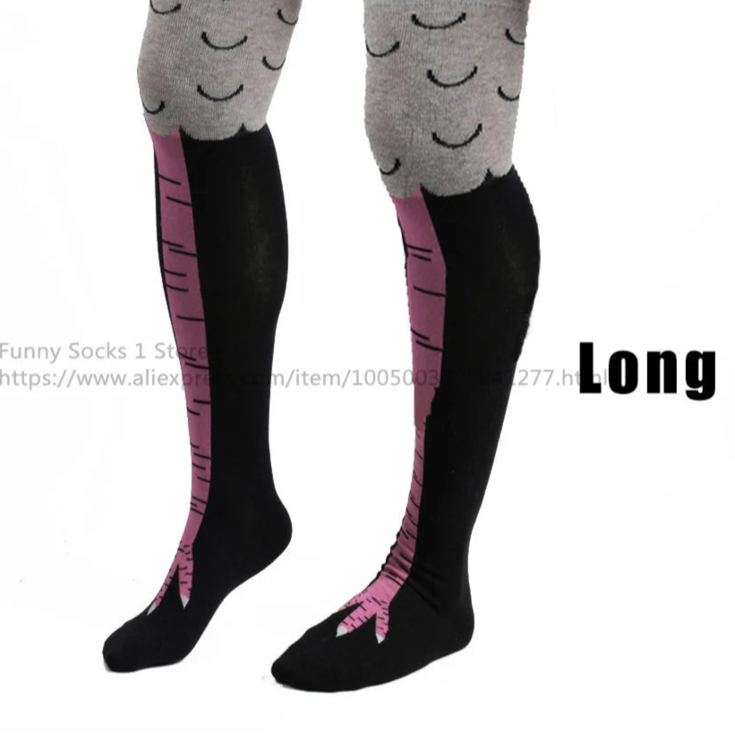 Funny Chicken Legs Socks