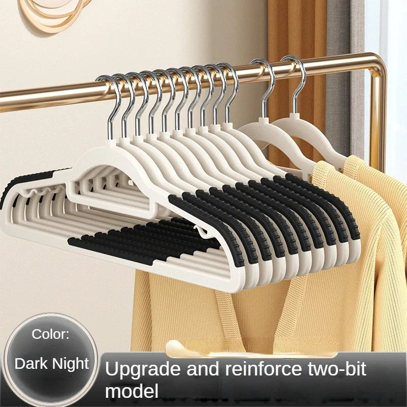 10pcs Non-Slip Metal Hangers