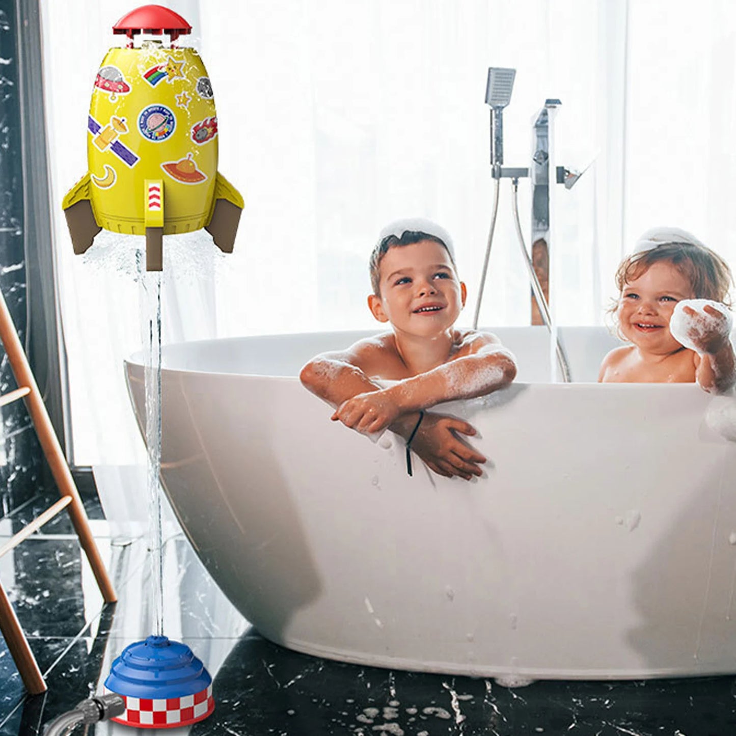 Rocket Water Launcher Toy