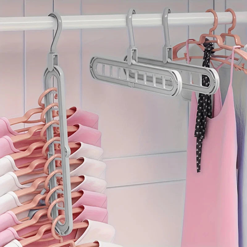 3pcs Multi-Hole Clothes Hangers 🧥